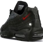 NIKE AIR MAX 95 NRG LAYERED LOOK [BLACK / TEAM RED-ANTHRACITE] (AT6146-001)