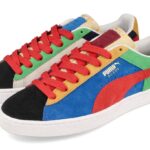 PUMA SUEDE CLASSIC ICONIX [BLACK / HIGH RISK RED / ROYAL / GREEN] (381773-01)